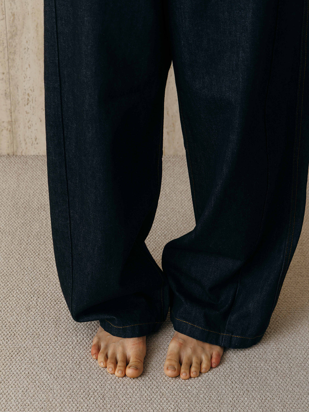 WIDE BEETLE DENIM PANTS