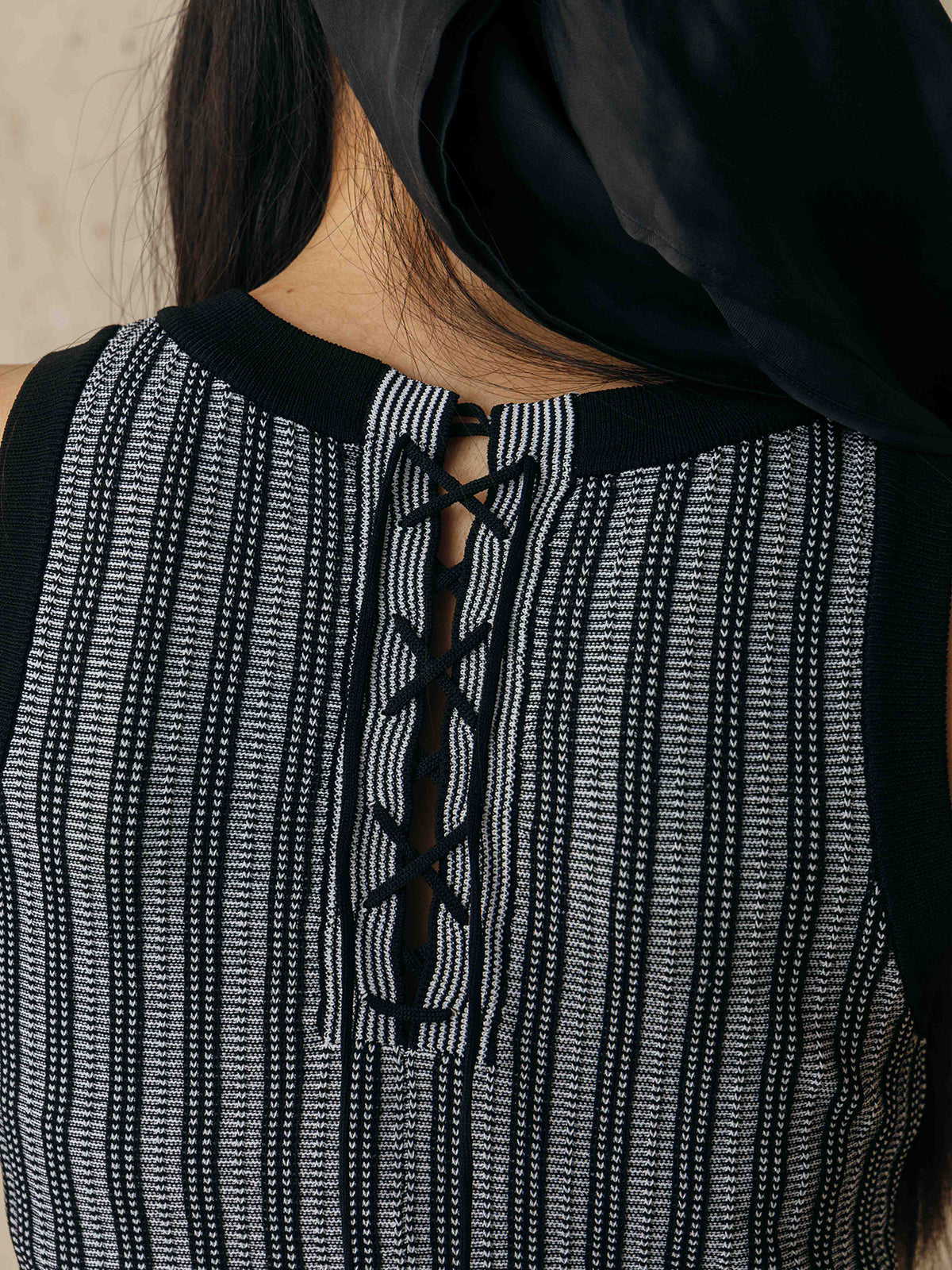 TUCK STITCH TANK TOP