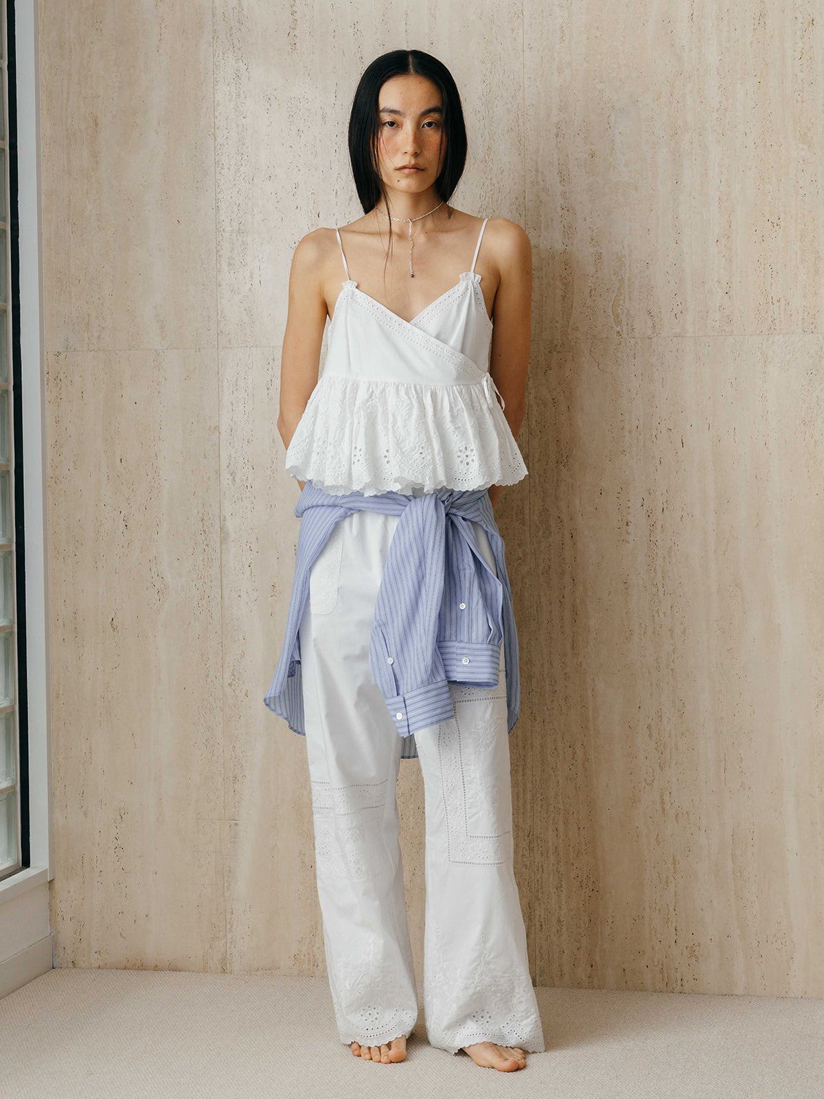 LACE PATCHWORK TOPS