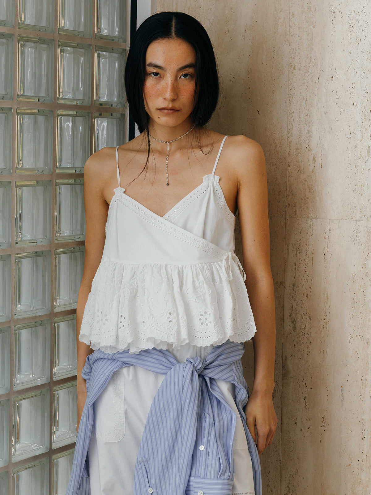 LACE PATCHWORK TOPS