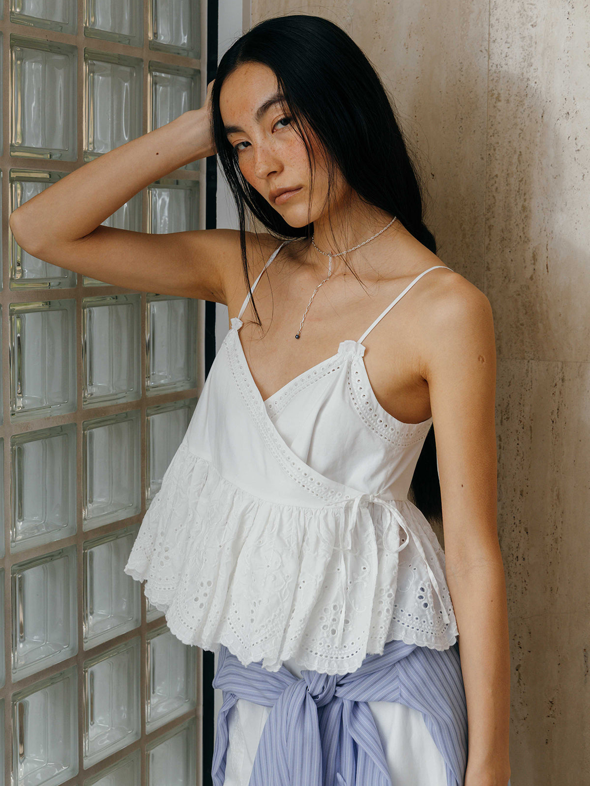 LACE PATCHWORK TOPS