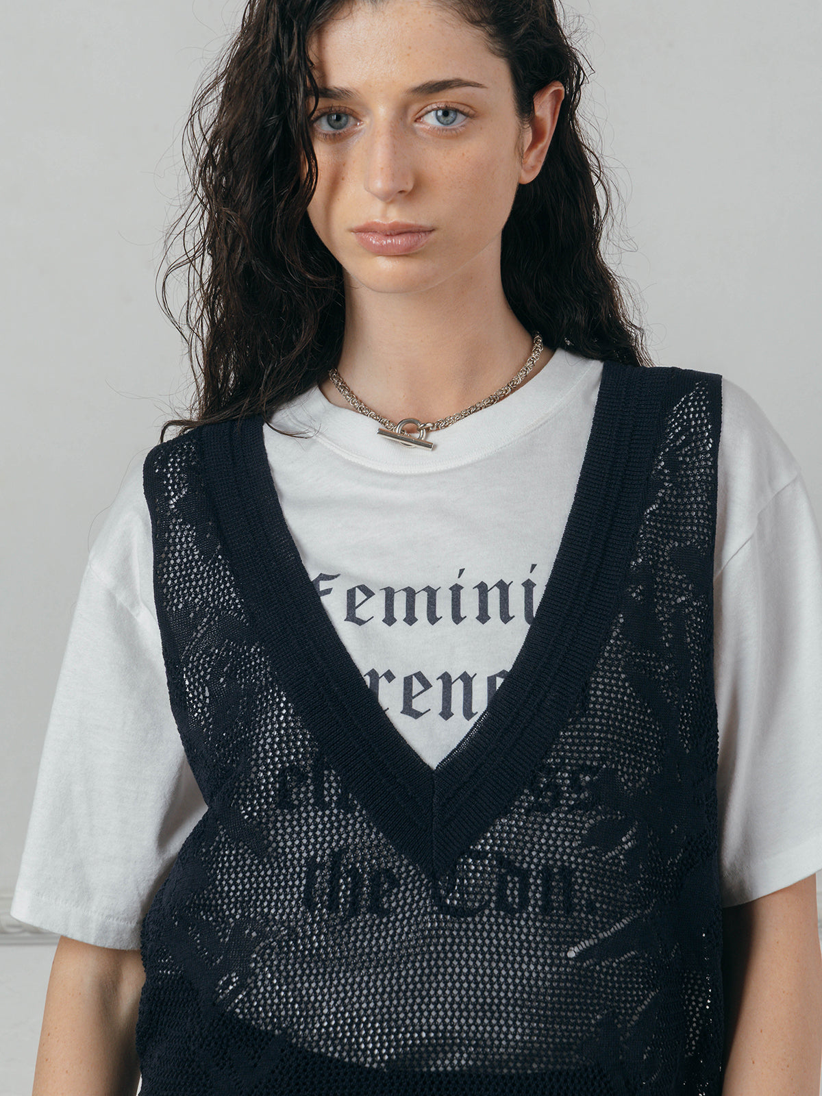 LACE KNIT TOPS
