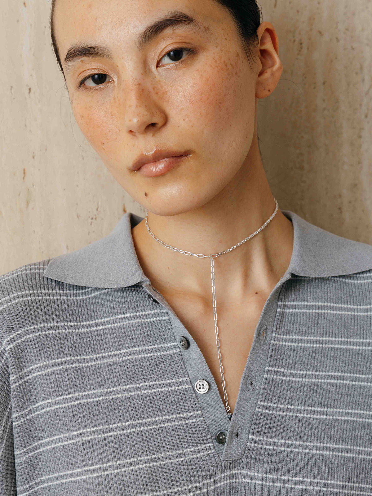 MULCH BORDER KNIT POLO