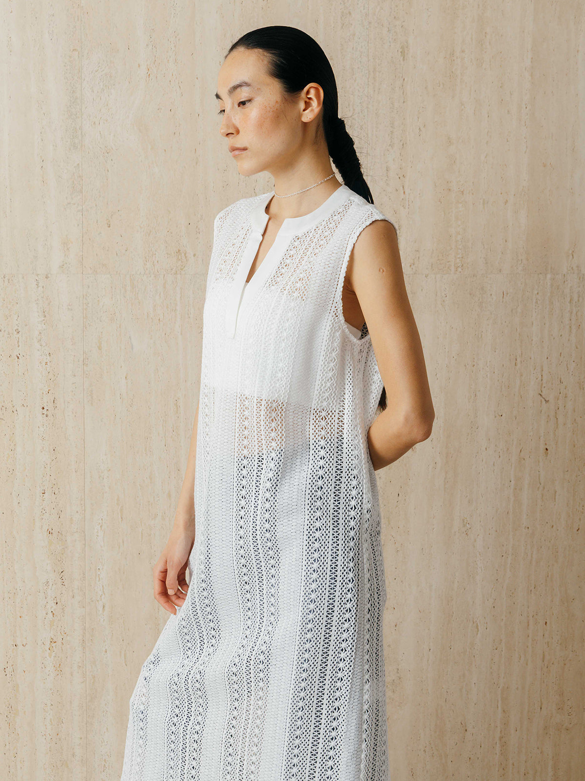 SHEER LONG ONEPIECE