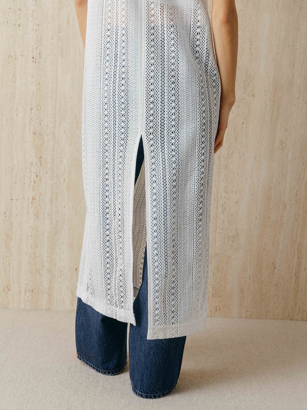 SHEER LONG ONEPIECE