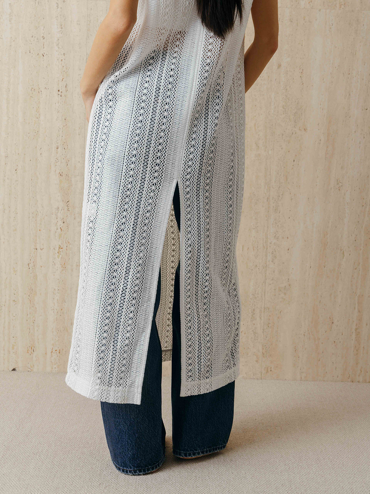 SHEER LONG ONEPIECE