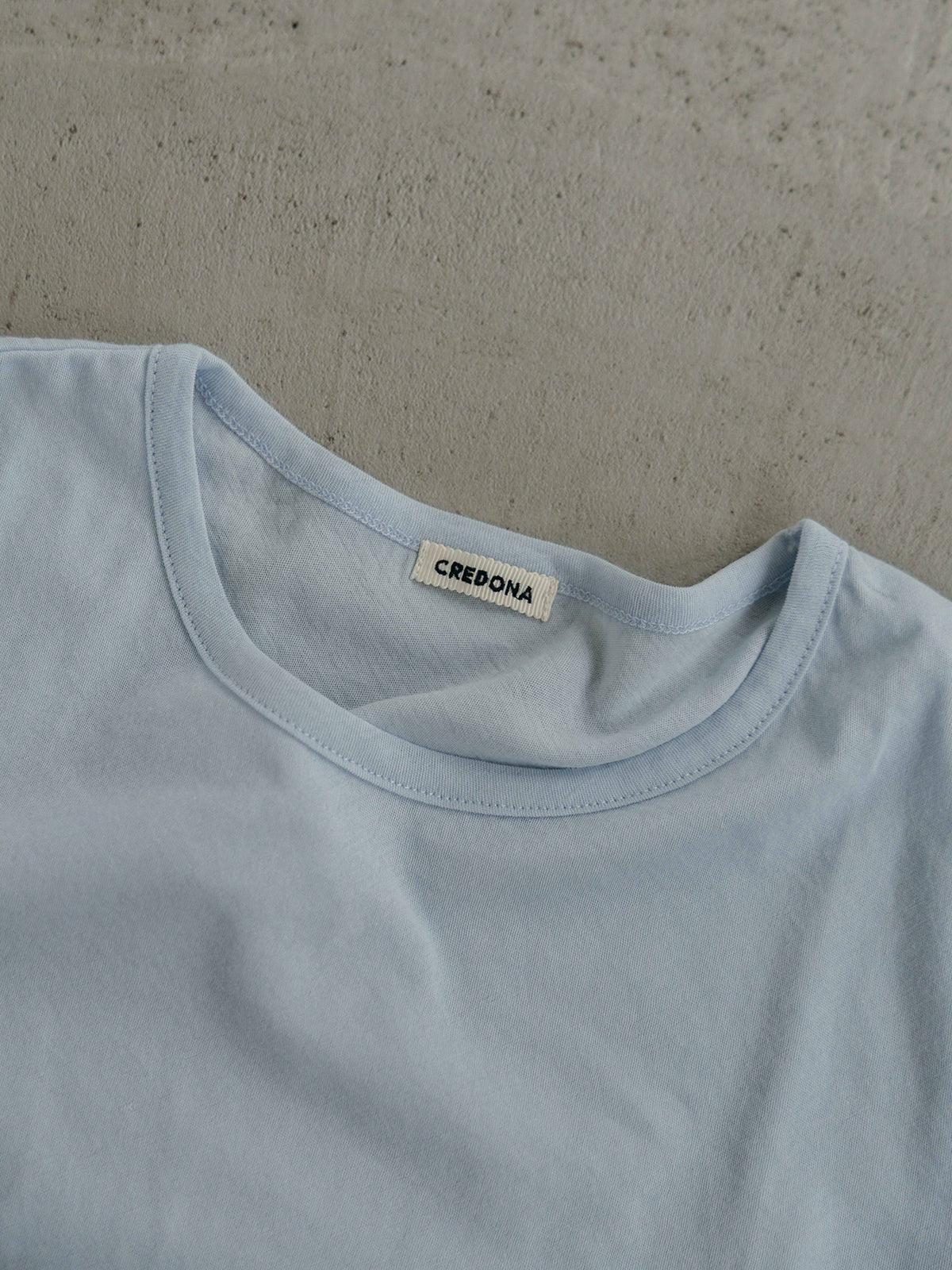 EMBROIDERY SHEER TEE