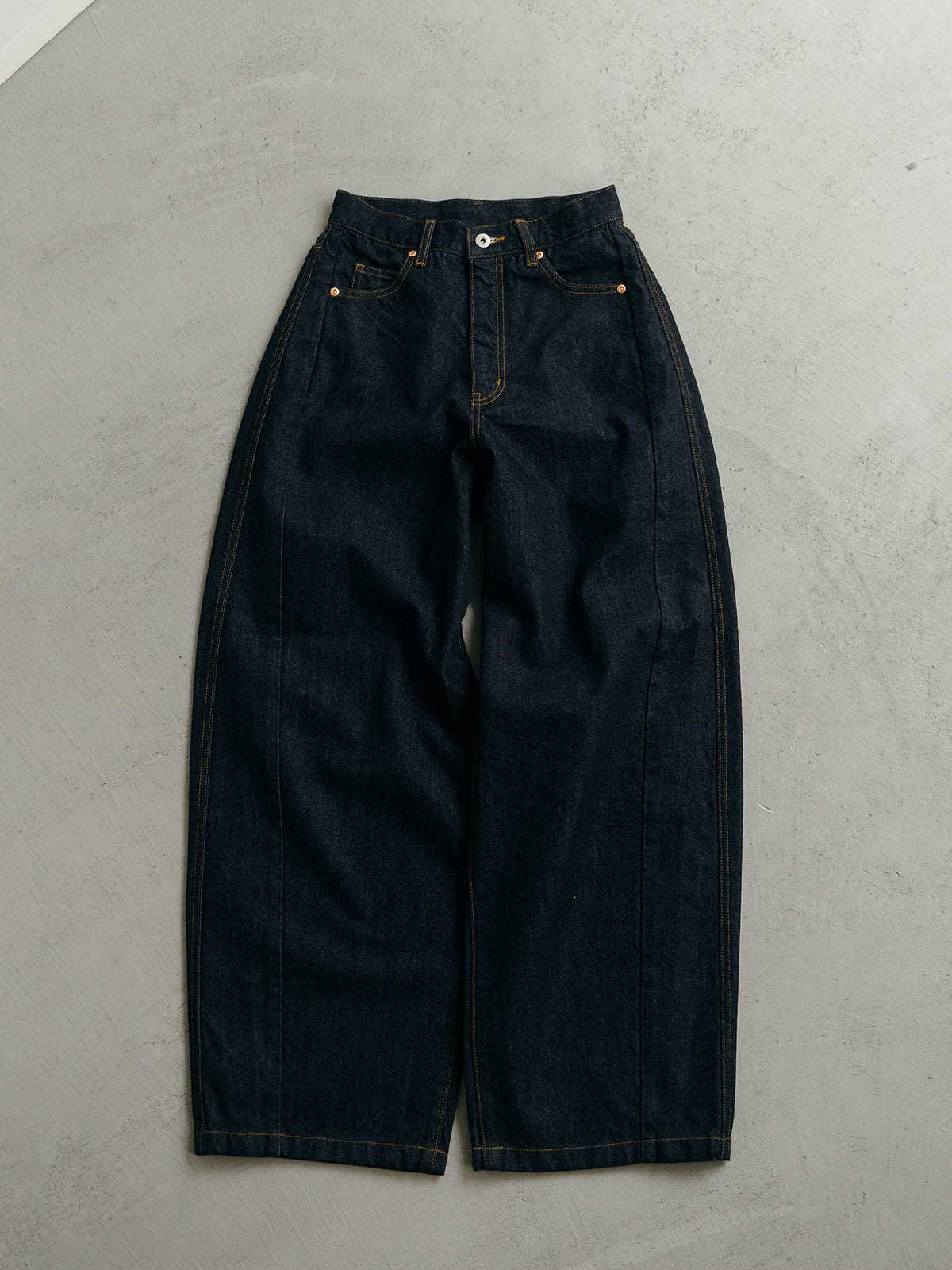WIDE BEETLE DENIM PANTS