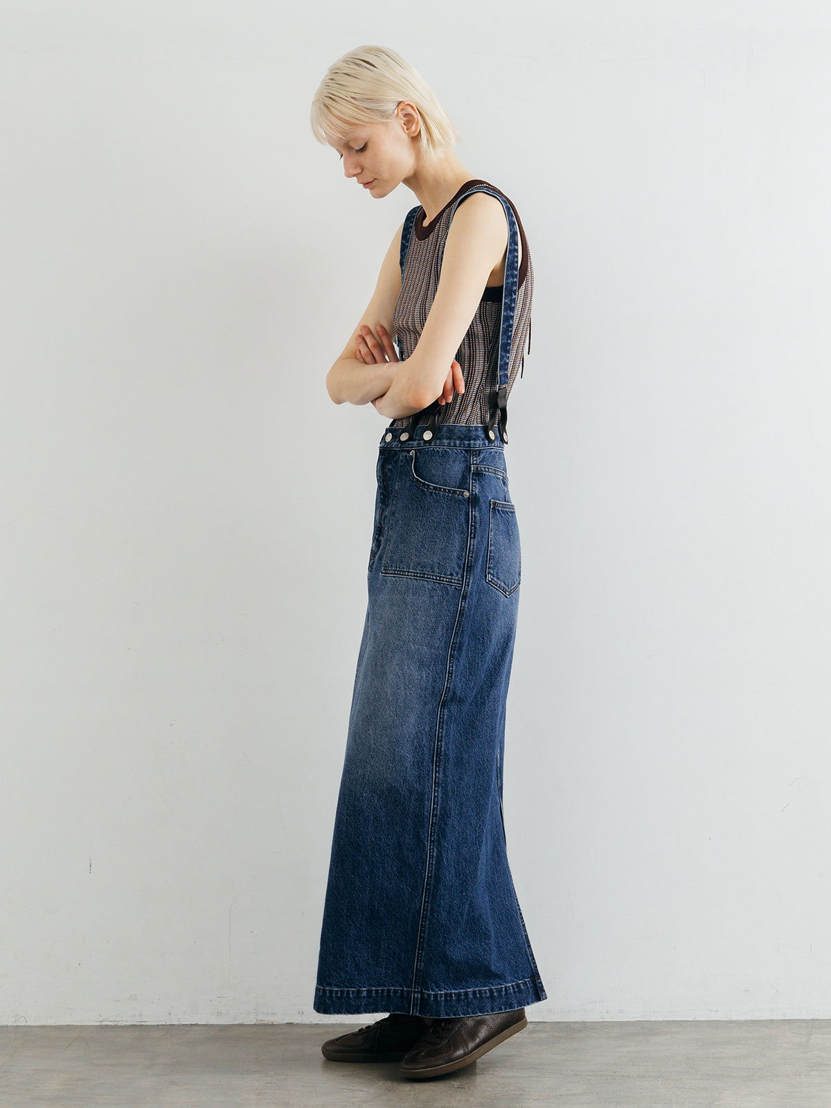 DENIM JUMP SKIRT