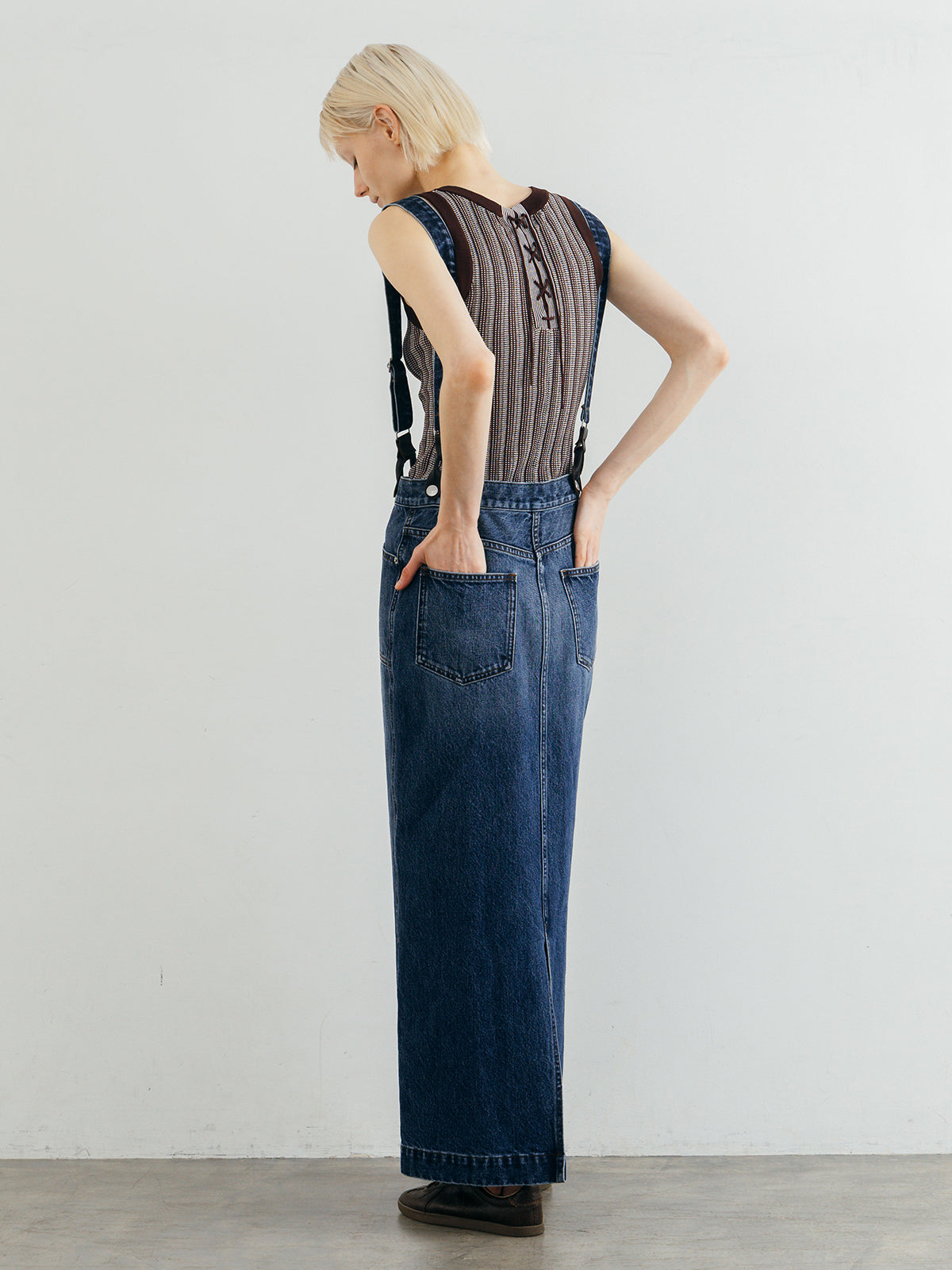 DENIM JUMP SKIRT