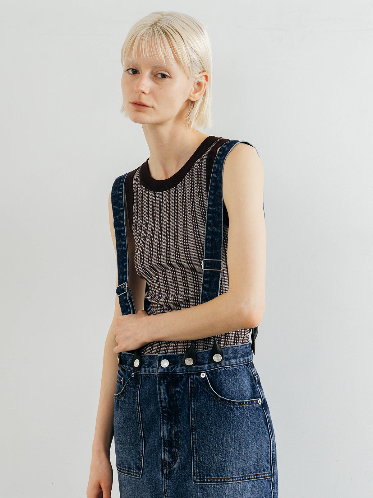 DENIM JUMP SKIRT