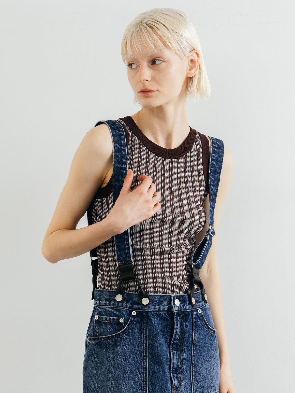 DENIM JUMP SKIRT