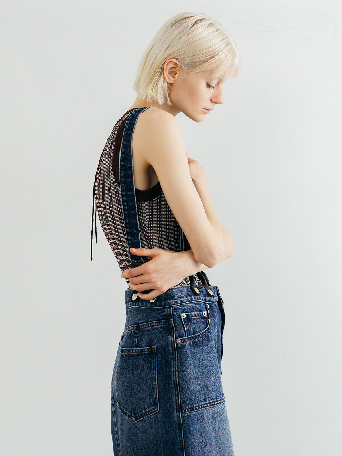 DENIM JUMP SKIRT