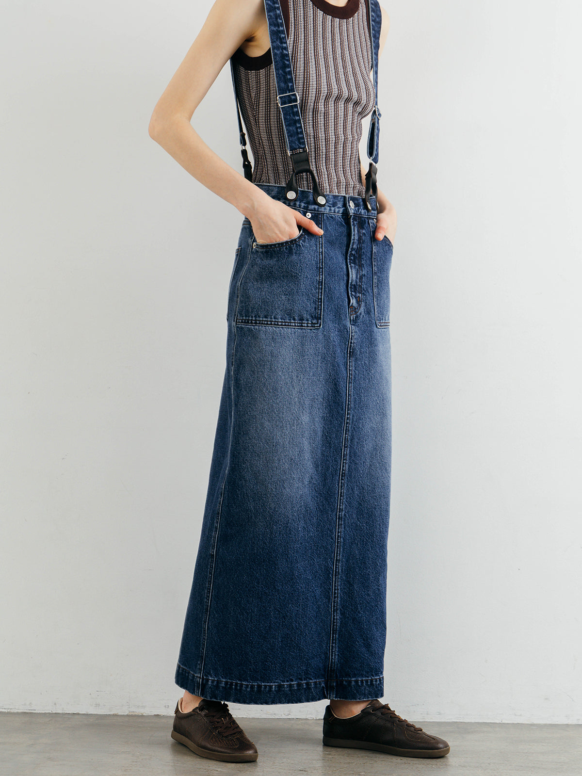 DENIM JUMP SKIRT