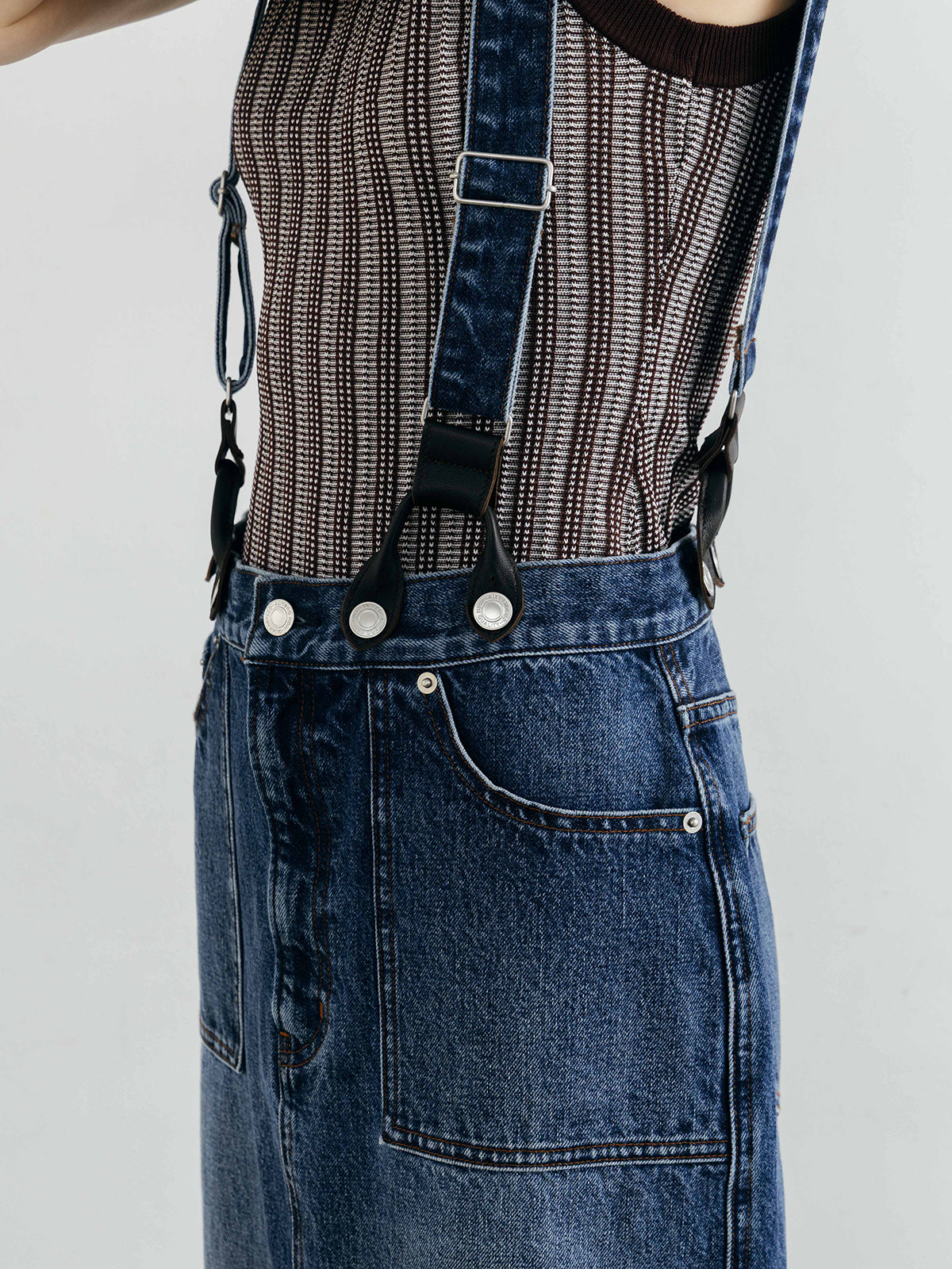 DENIM JUMP SKIRT