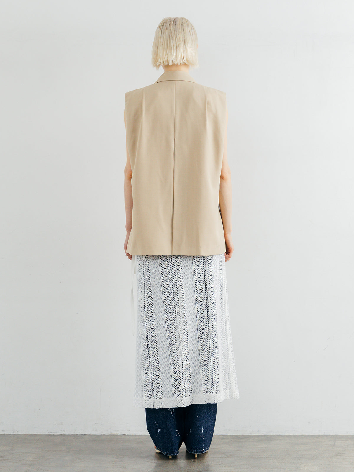 OVER SIZE DESIGN VEST