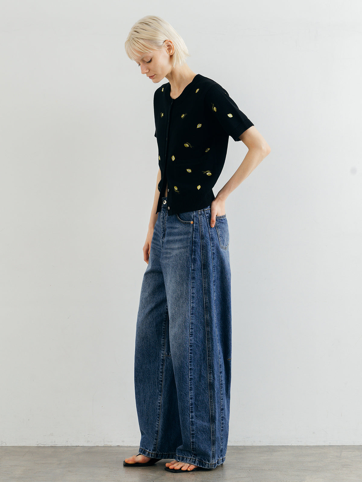 MOTIF EMBROIDERY KNIT CD
