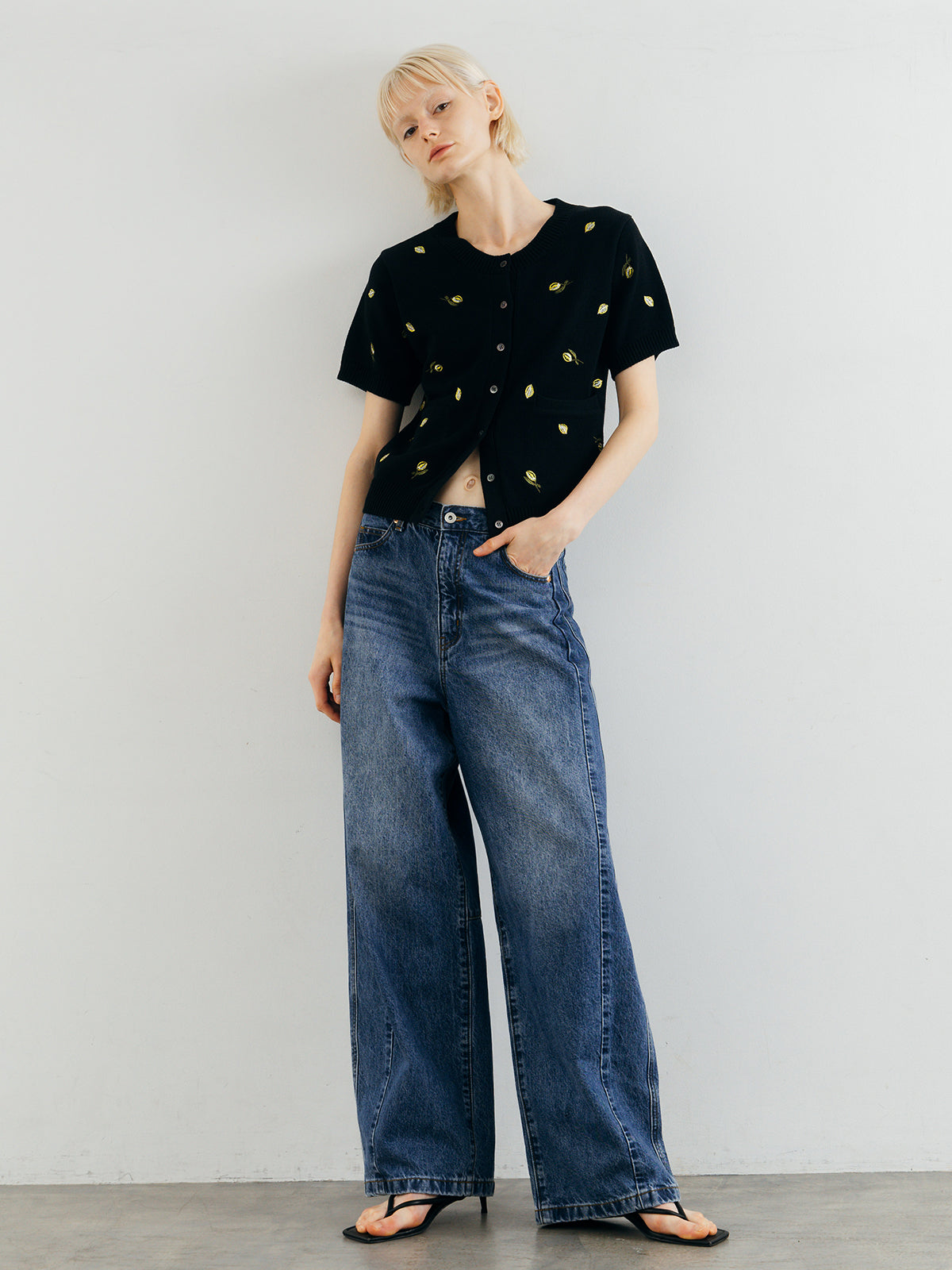 MOTIF EMBROIDERY KNIT CD