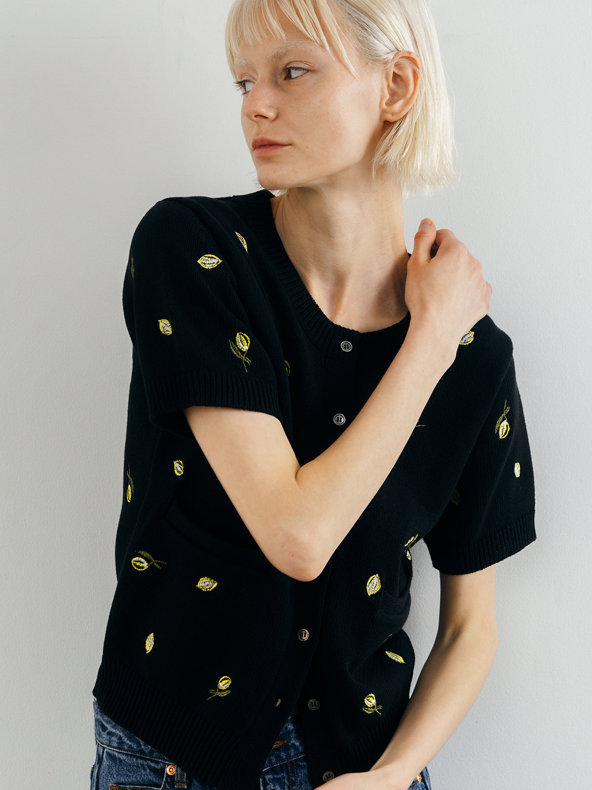 MOTIF EMBROIDERY KNIT CD