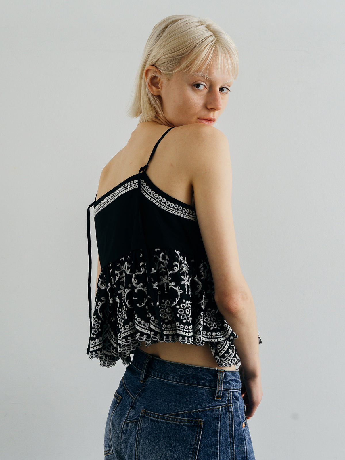 LACE PATCHWORK TOPS