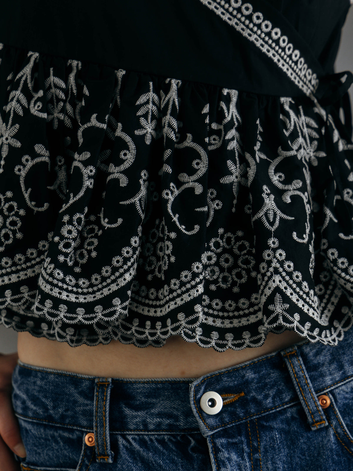 LACE PATCHWORK TOPS