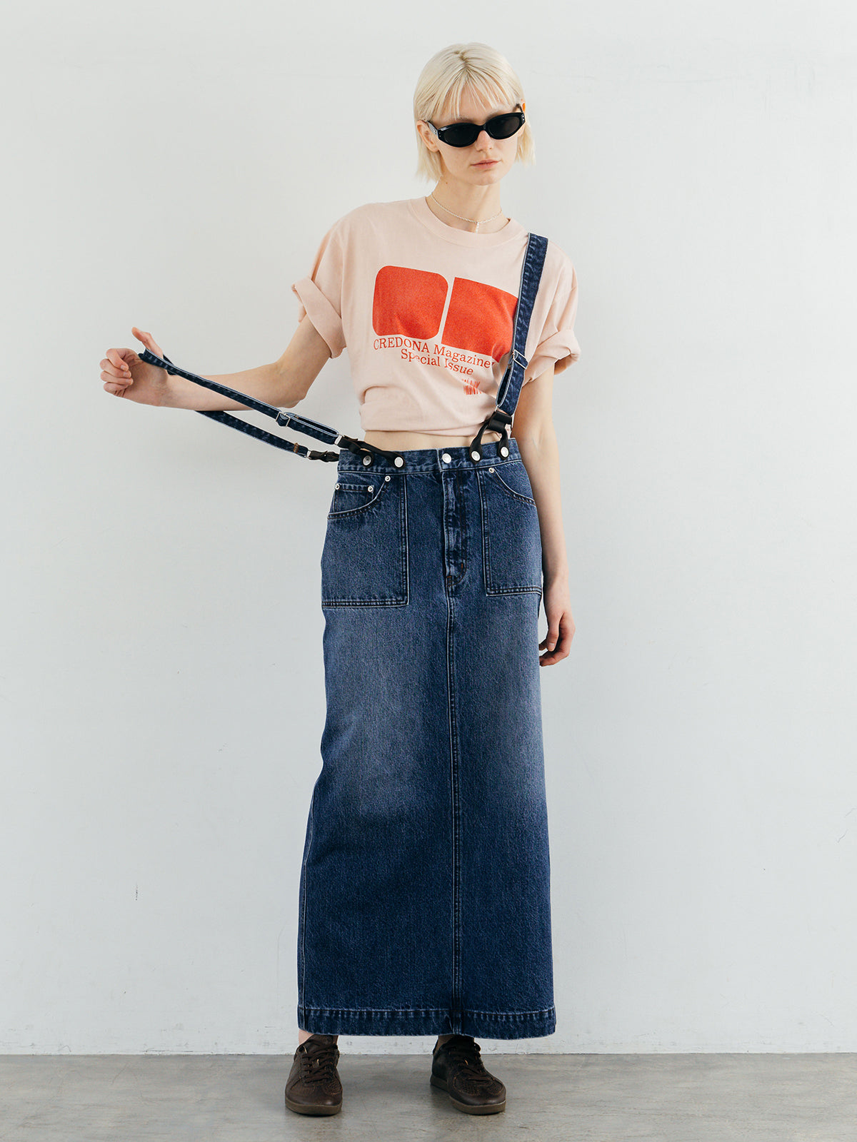 DENIM JUMP SKIRT
