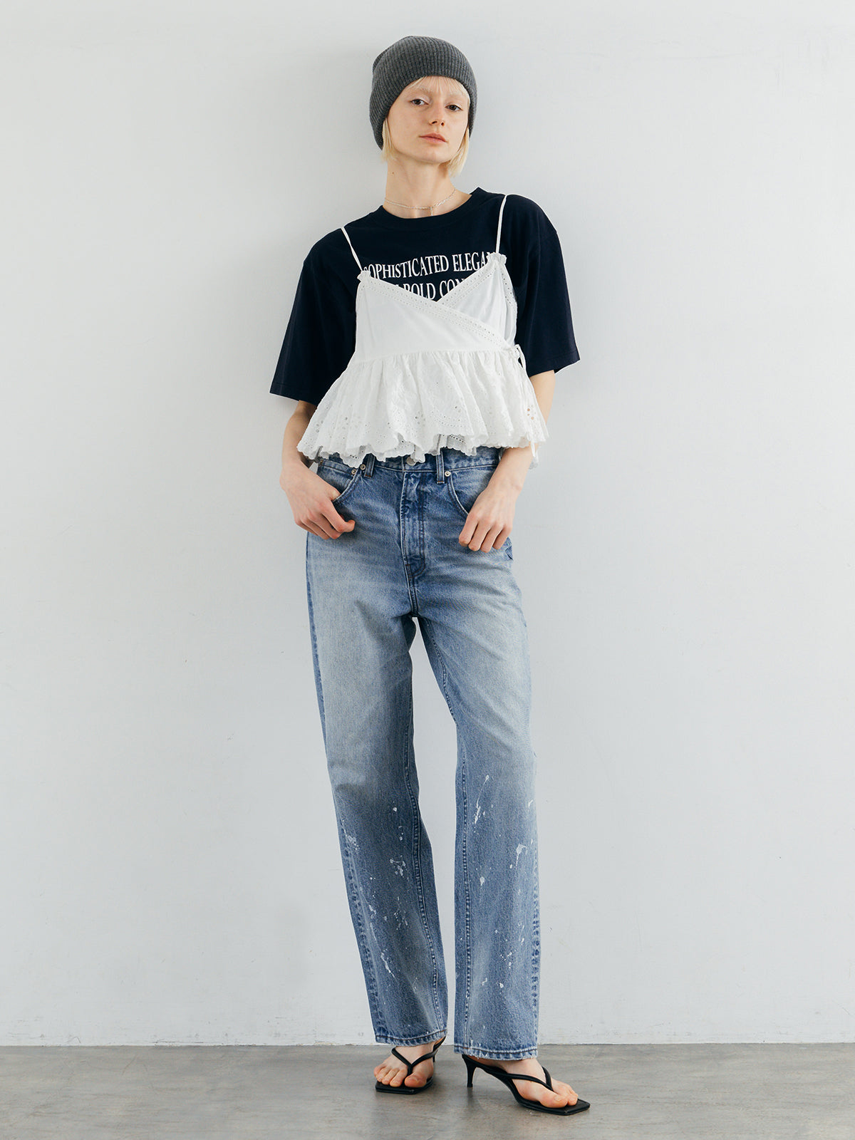 【新品・タグ付き】CREDONA LACE PATCHWORK TOPS LACE PATCHWORK TOPS