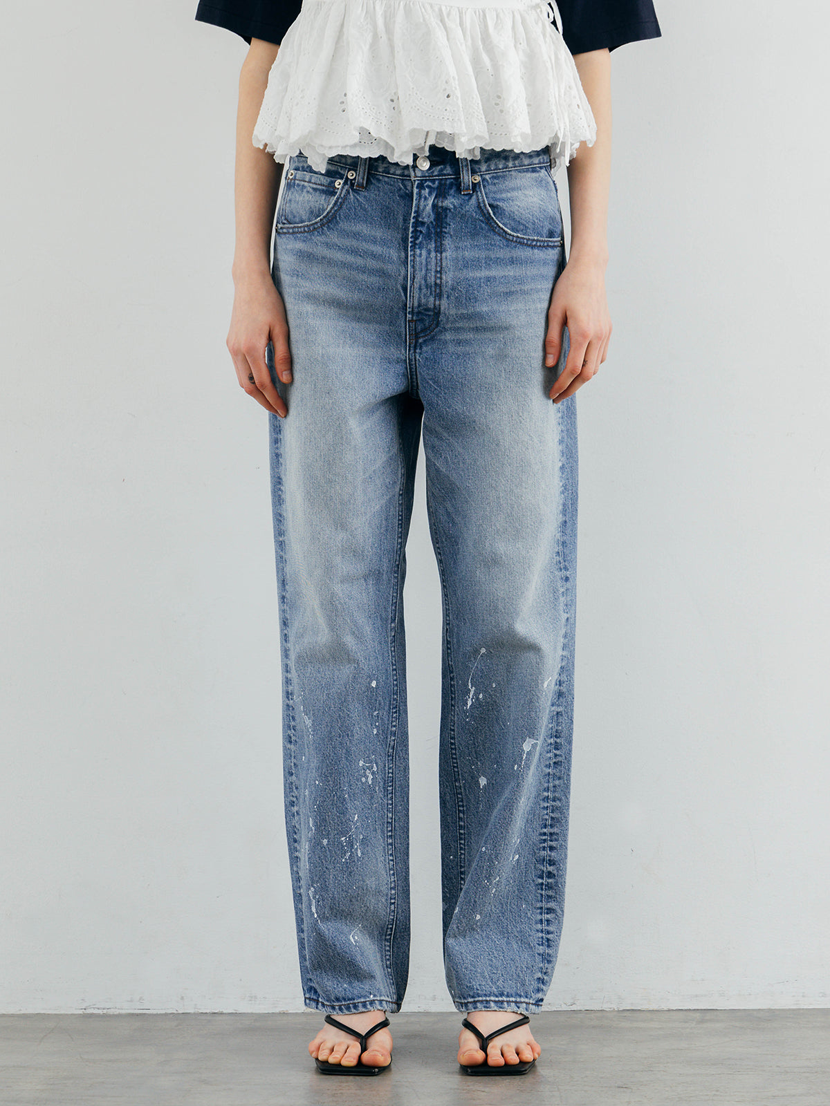 CREDONA クレドナ デニムPAINTING JEANS PAINTING JEANS