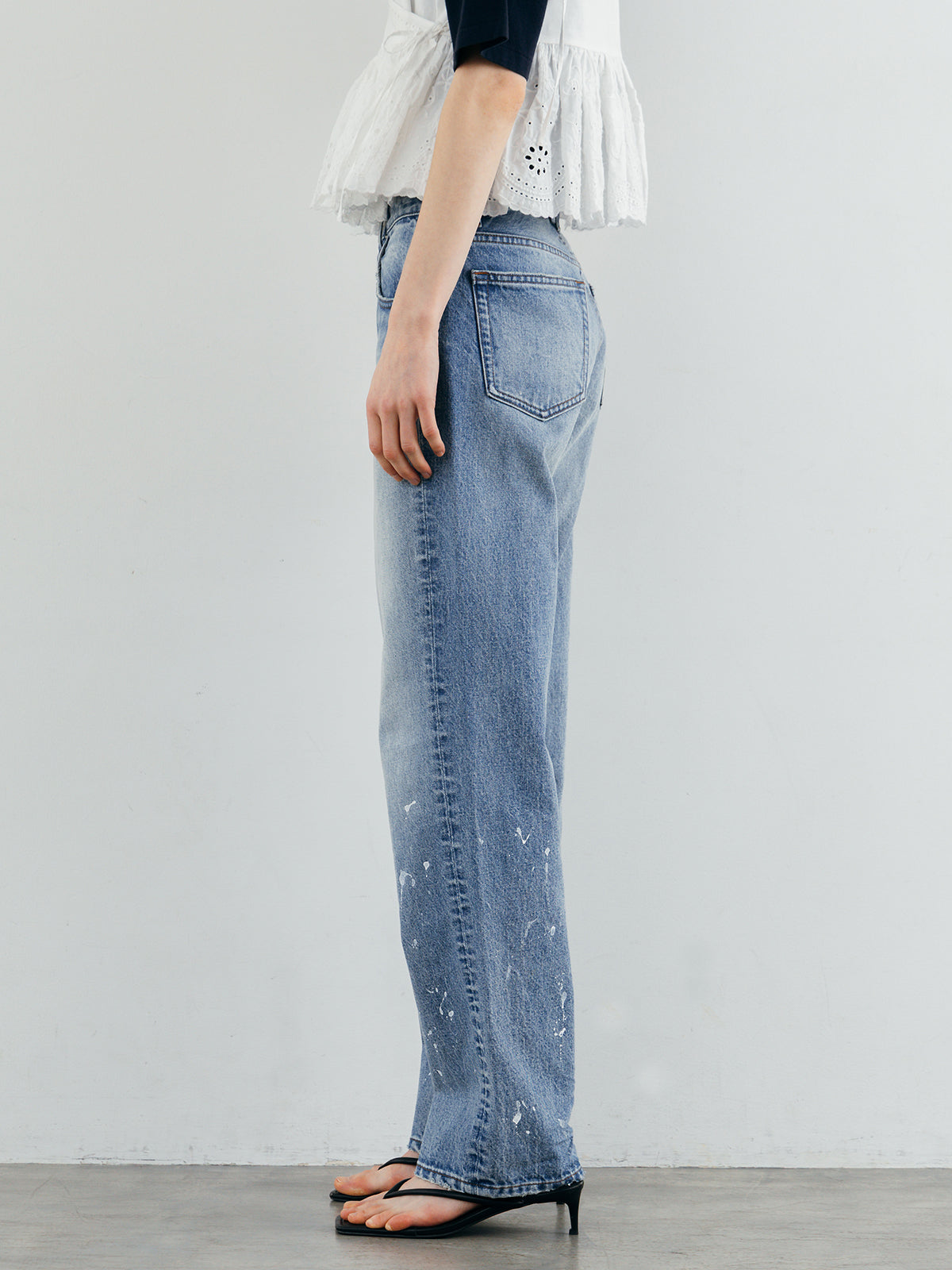 CREDONA クレドナ デニムPAINTING JEANS PAINTING JEANS