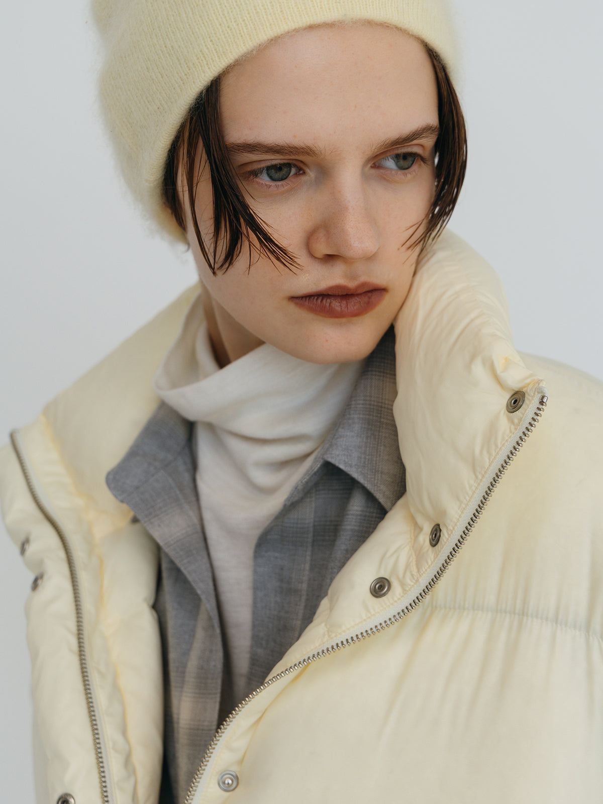MINK FINISH BEANIE