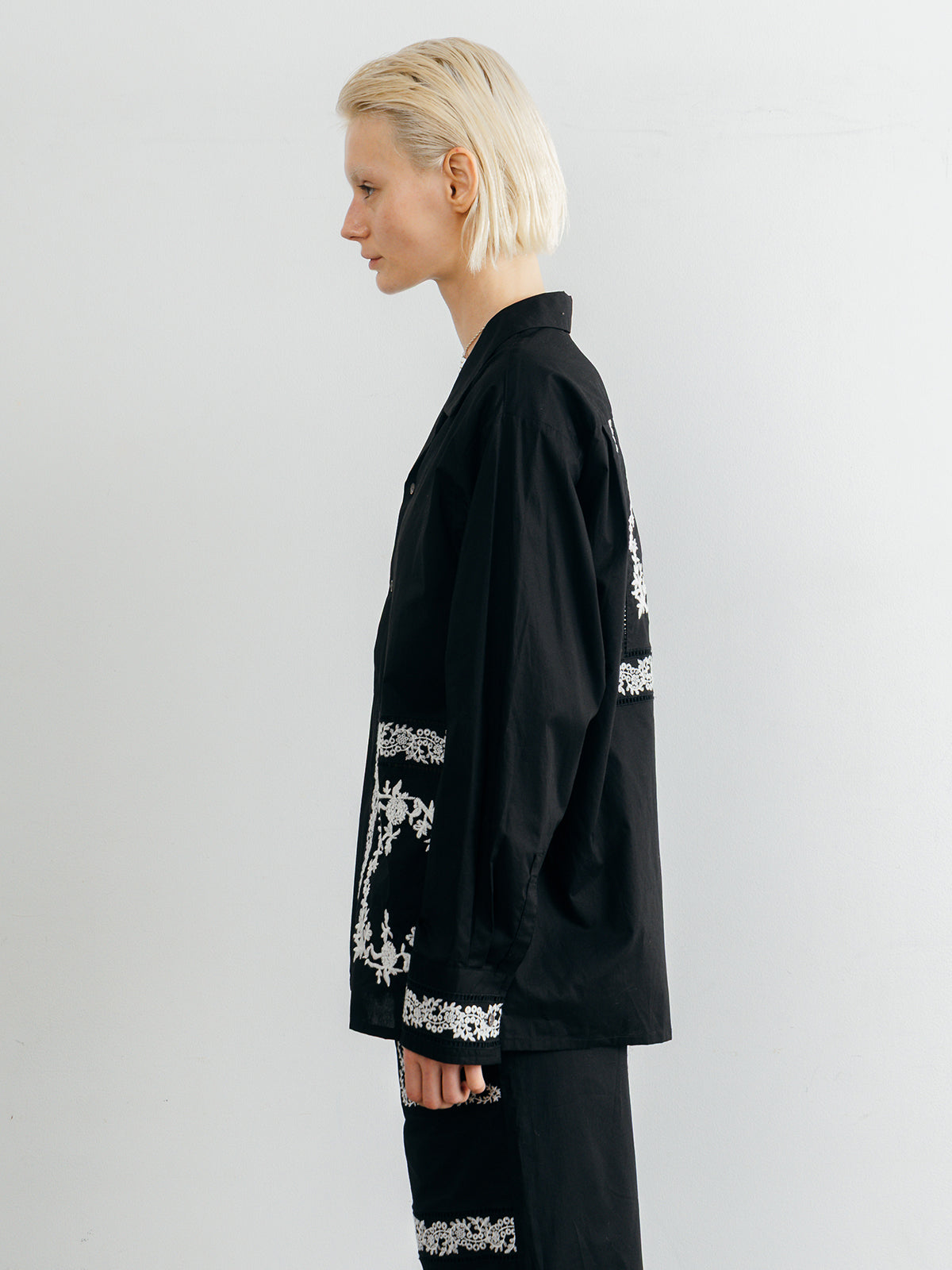LACE PATCHWORK SHIRTS
