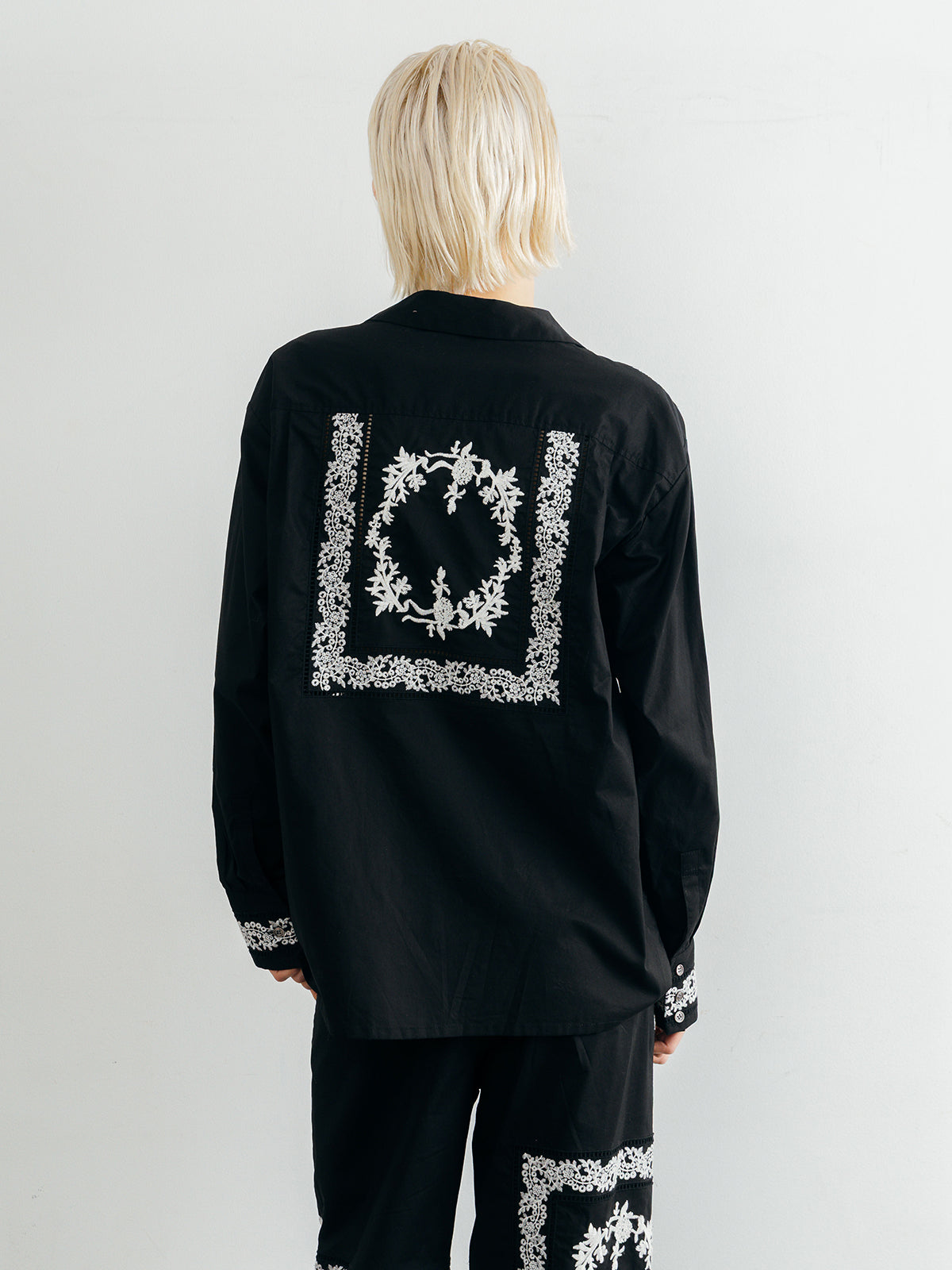 LACE PATCHWORK SHIRTS