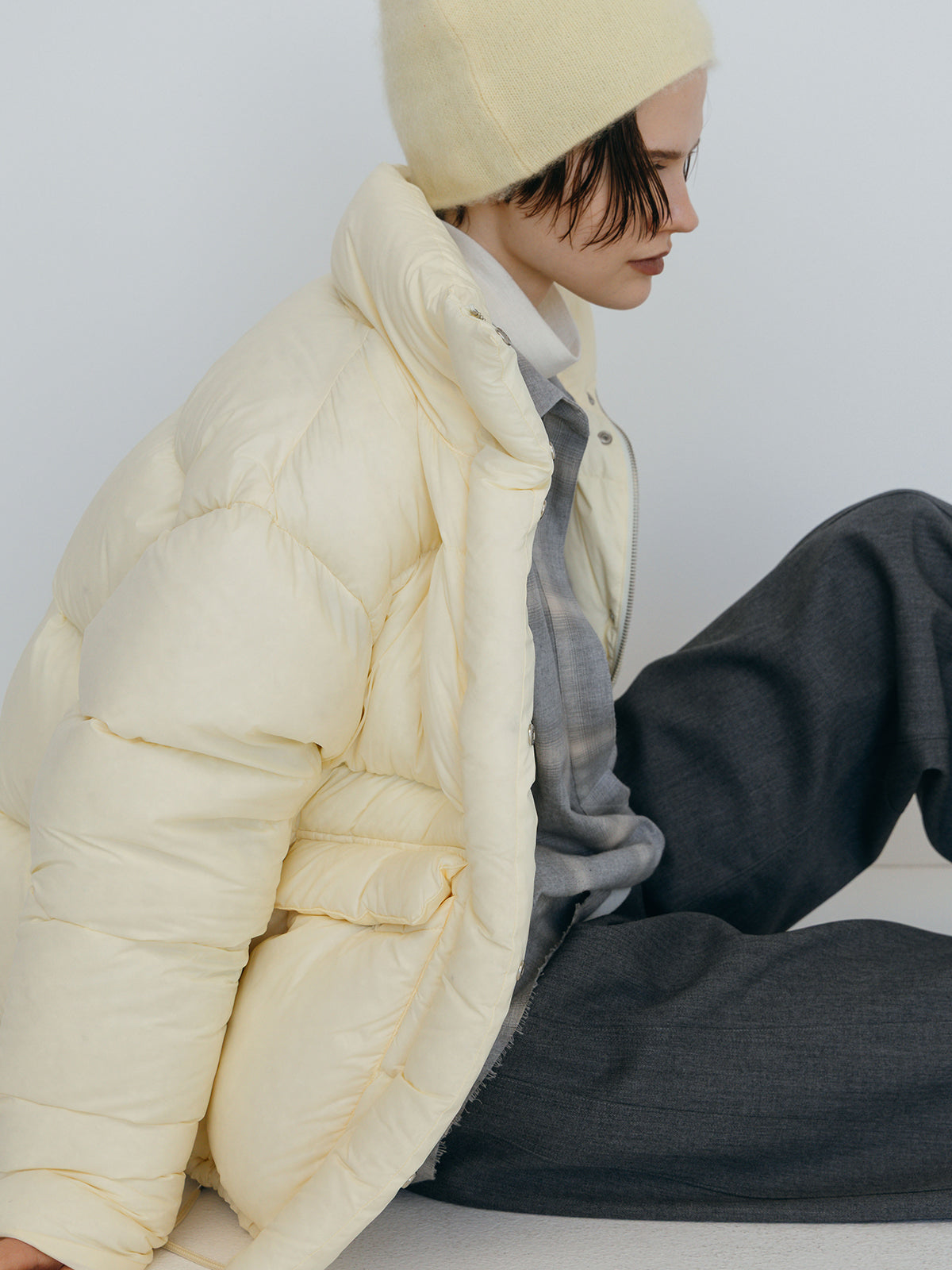 MINK FINISH BEANIE
