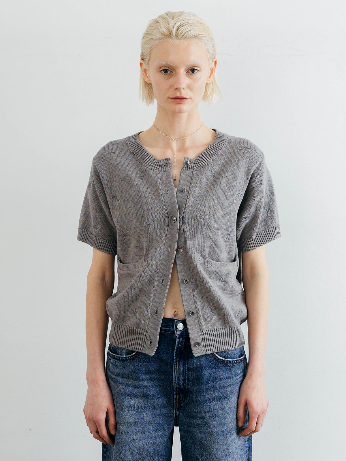 MOTIF EMBROIDERY KNIT CD