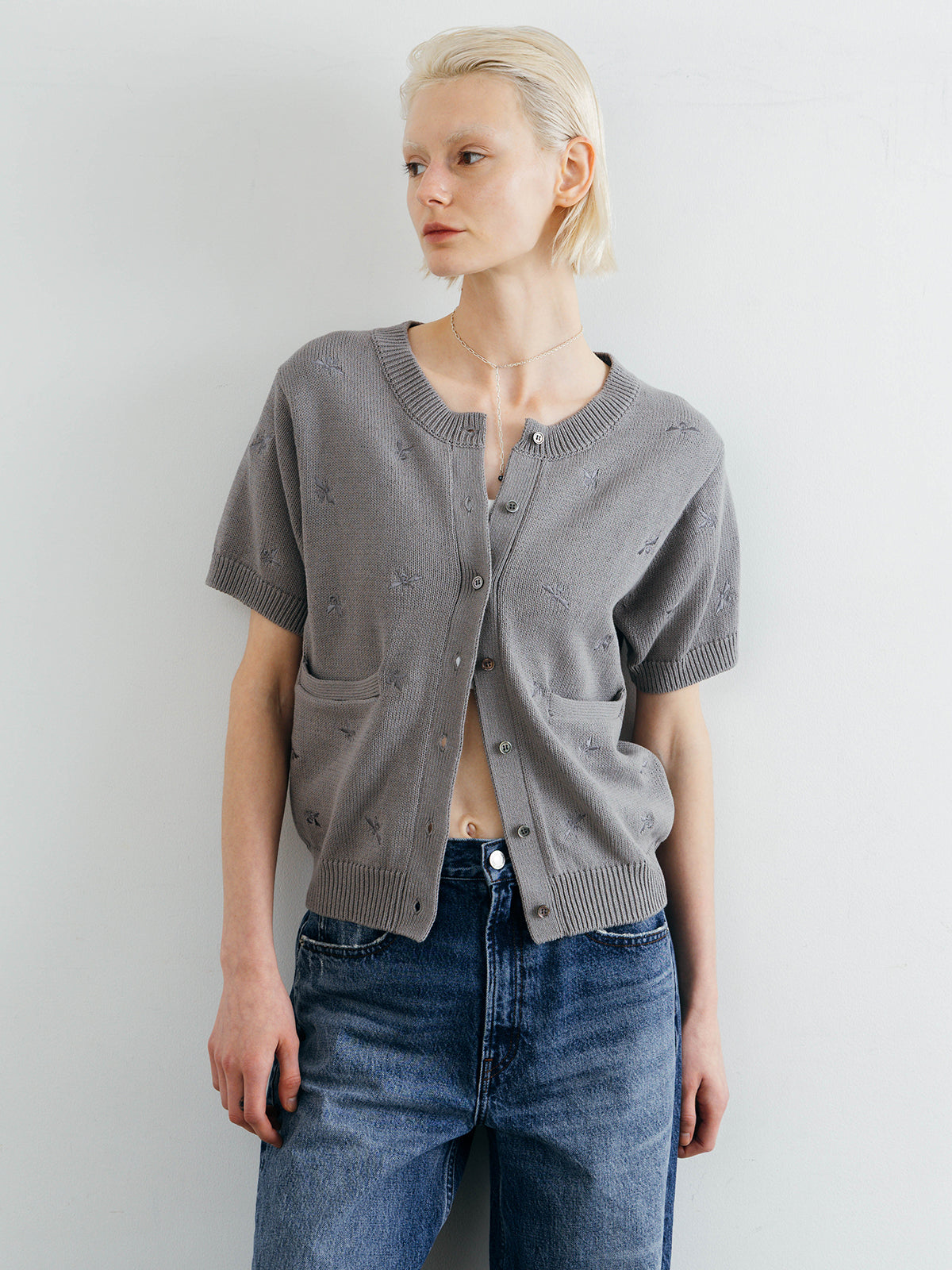 MOTIF EMBROIDERY KNIT CD