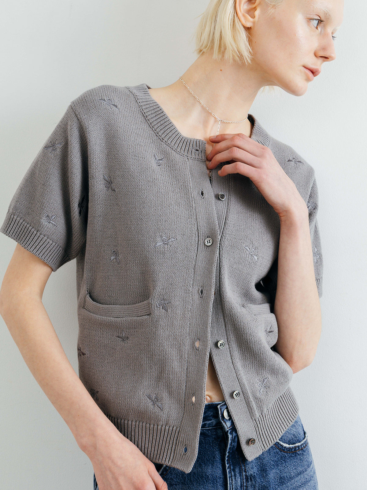 MOTIF EMBROIDERY KNIT CD