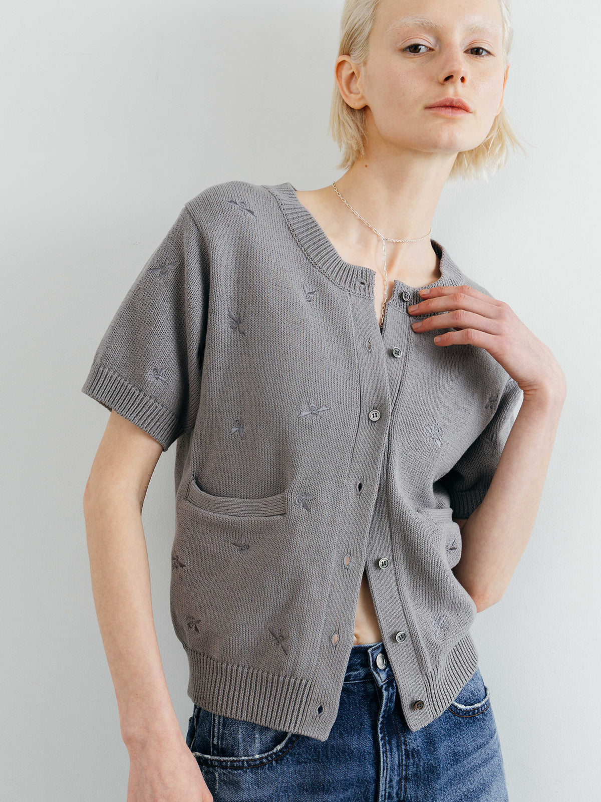 MOTIF EMBROIDERY KNIT CD