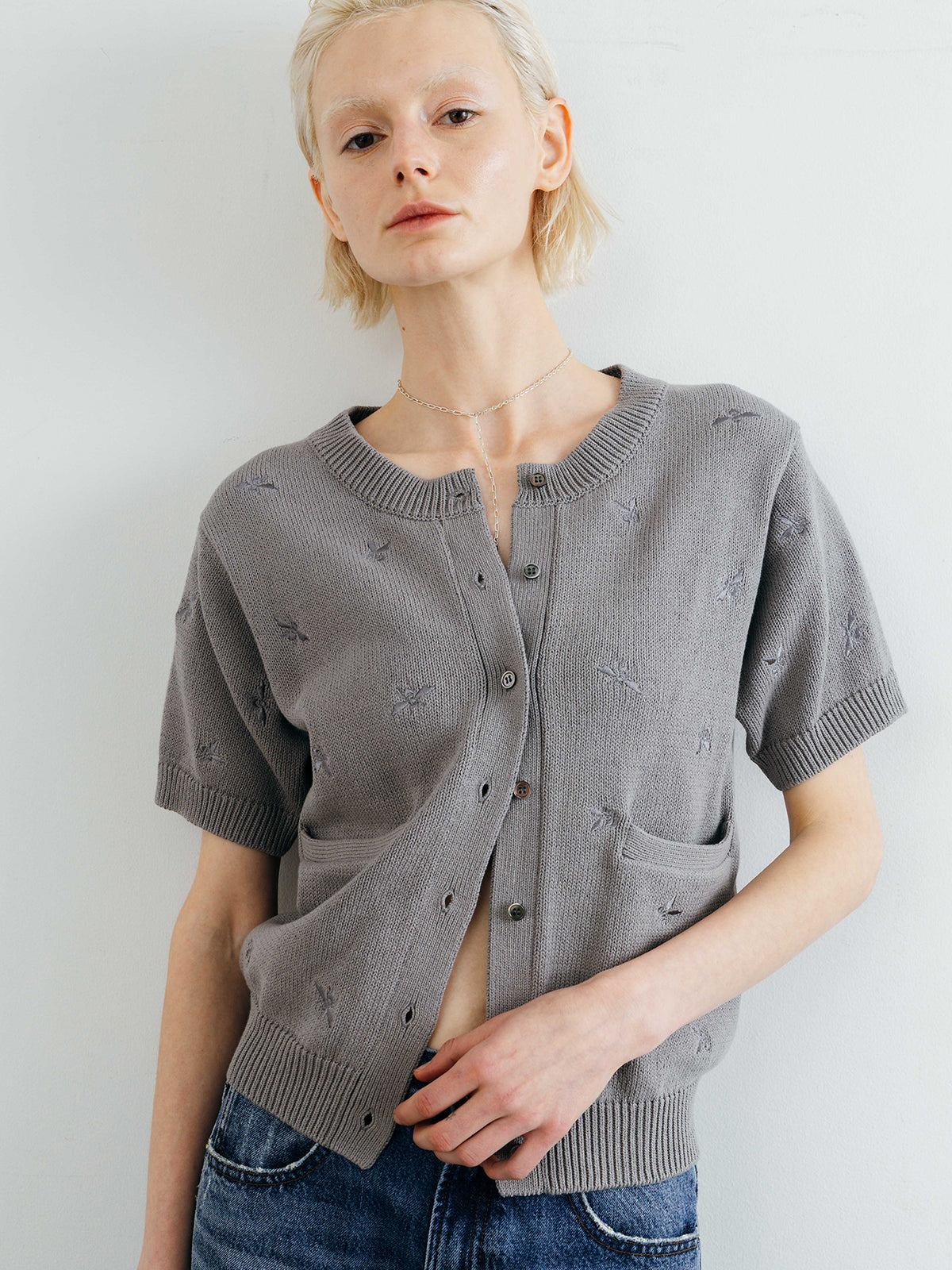 MOTIF EMBROIDERY KNIT CD