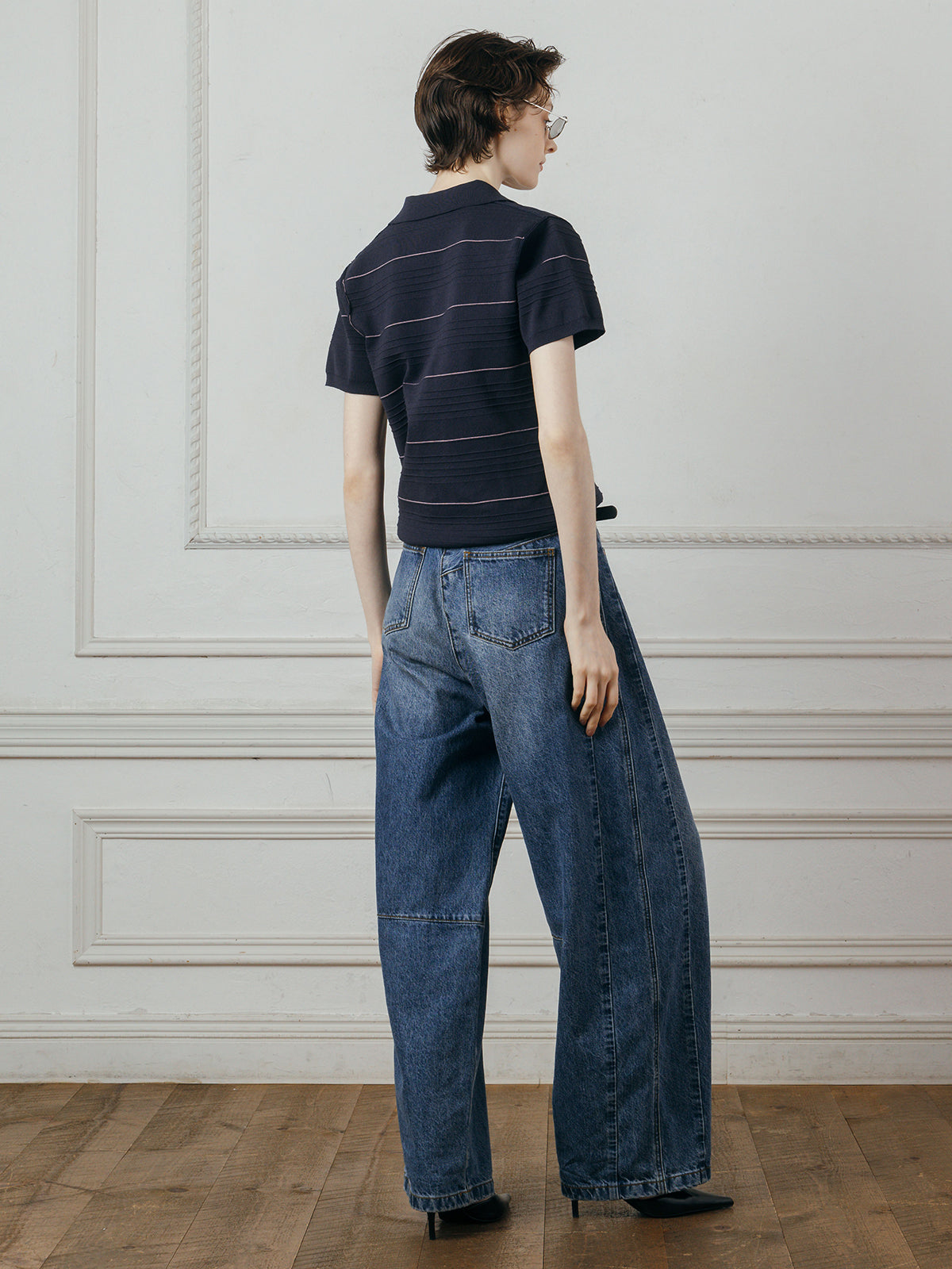 ZIP POLO SHIRT