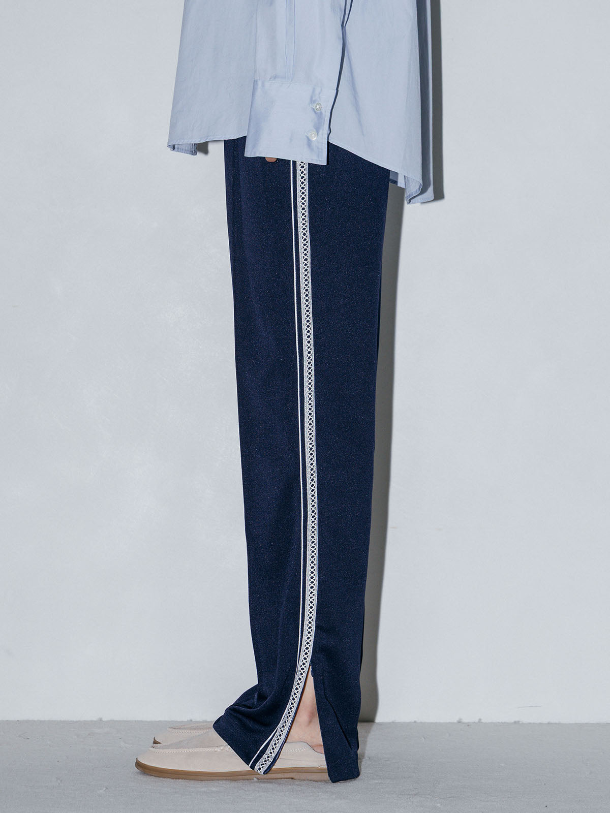 LACE LINE TRACK PANTS