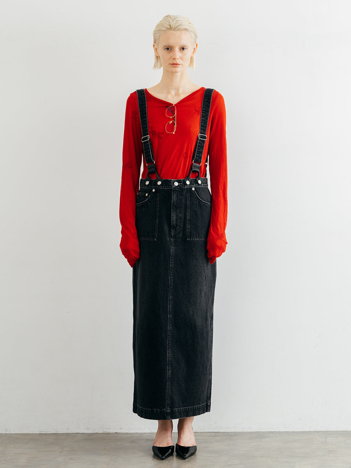 EMBROIDERY SHEER TOPS