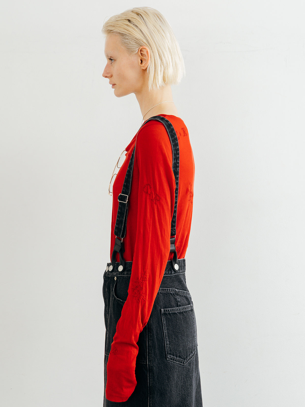 EMBROIDERY SHEER TOPS