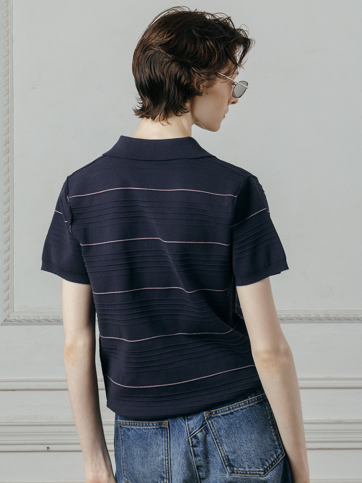 ZIP POLO SHIRT