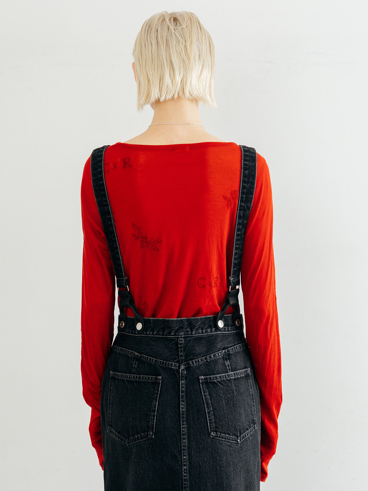 DENIM JUMP SKIRT