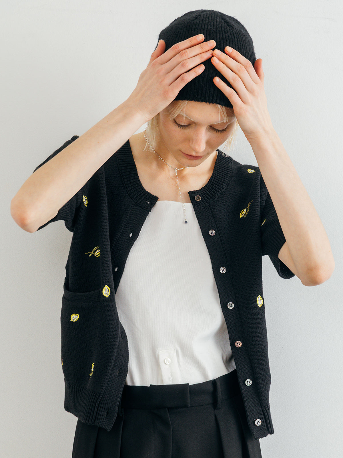 MOTIF EMBROIDERY KNIT CD