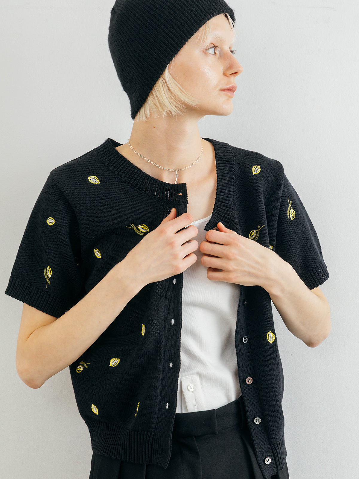 MOTIF EMBROIDERY KNIT CD