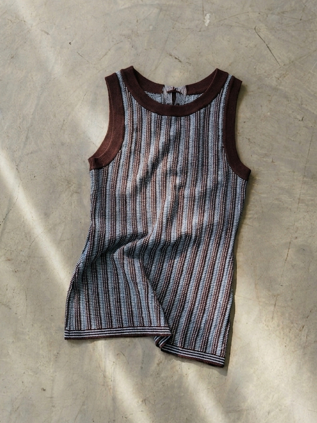 TUCK STITCH TANK TOP