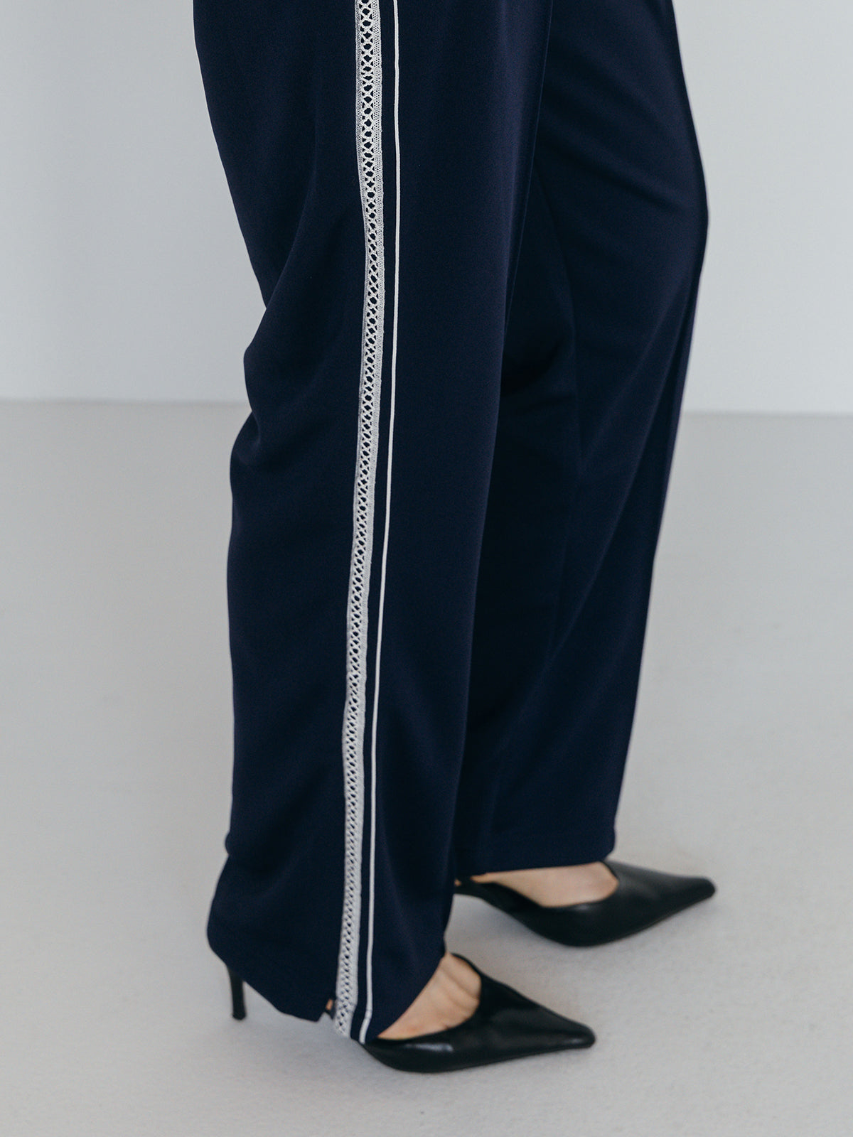 LACE LINE TRACK PANTS