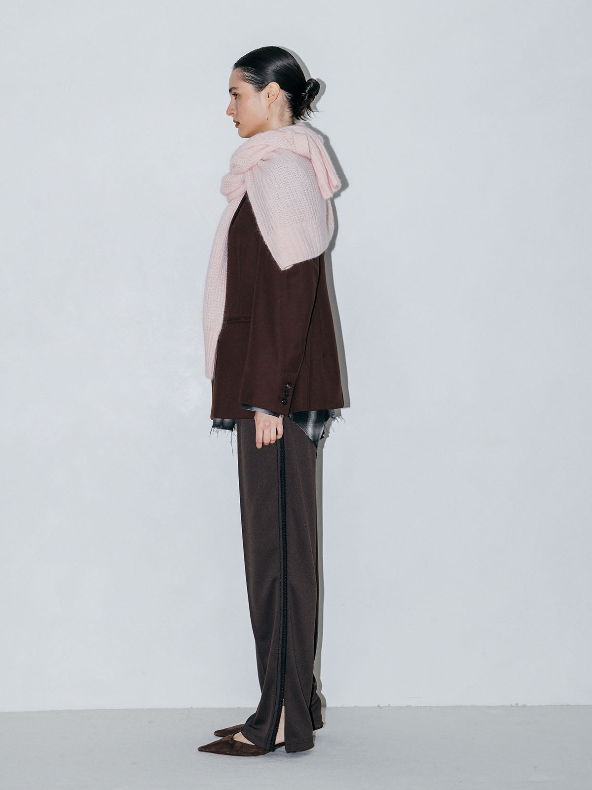 MOHAIR HENLY KNIT TOP