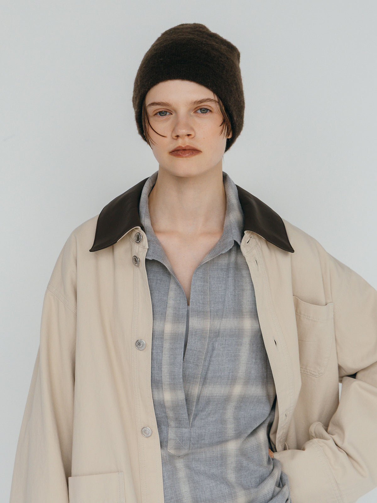 MINK FINISH BEANIE